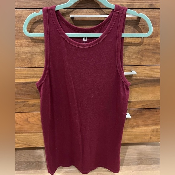 GAP Tops - Gap Maternity Maroon tank top